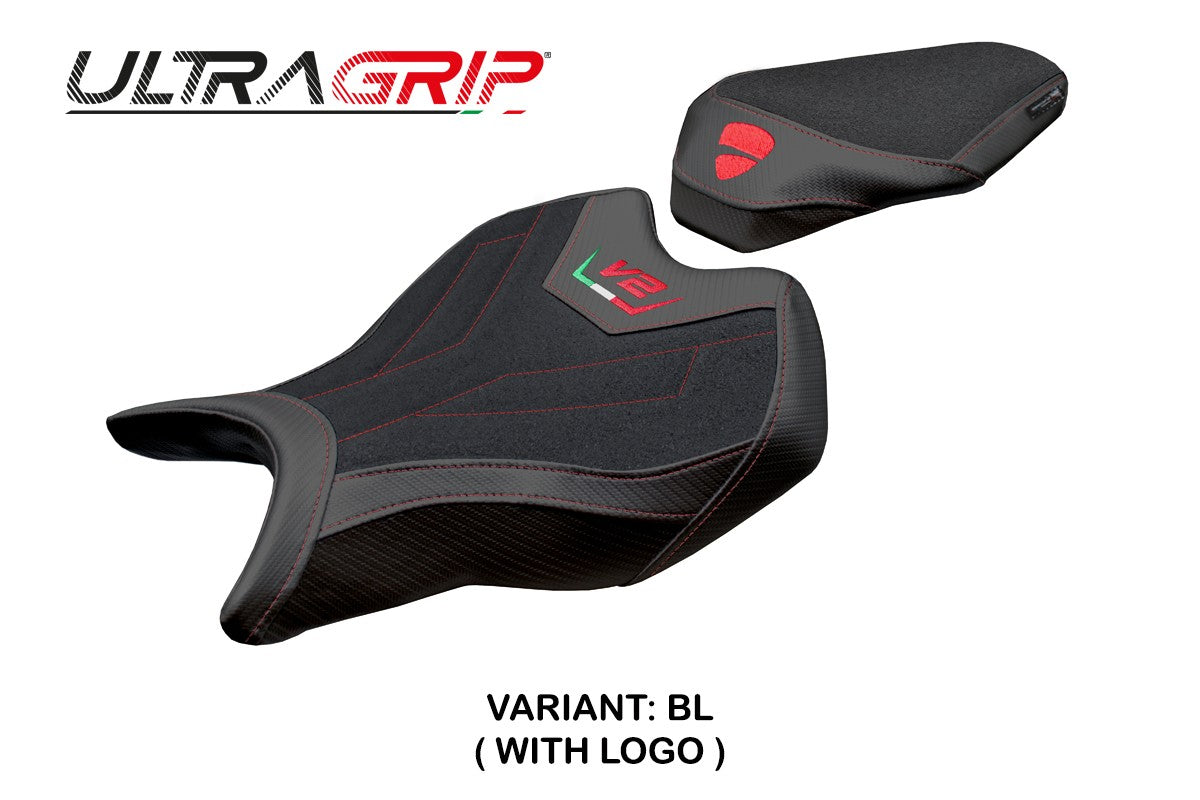 Funda Asiento Ducati Panigale V2 2025 Tappezzeria Italia TPZ Ultragrip Negro