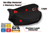 Funda de Asiento Ducati Panigale V4 2018-2024 Tappezzeria Italia TPZ Comfort en Negro