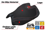 Funda Asiento Ducati Panigale V4 2025 Tappezzeria Italia TPZ Logo Negro V4