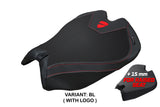 Funda Asiento Ducati Panigale V4 2025 Tappezzeria Italia TPZ Negro Logo Ducati