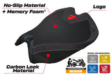 Funda Asiento Ducati Panigale V4 2025 Tappezzeria Italia TPZ Comfort Negro Logo Ducati