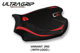 Funda Asiento Ducati Panigale V4 2018-2024 Tappezzeria Italia TPZ Ultragrip en Rojo