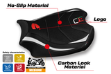 Ducati Panigale V4 2018-2024 Seat Cover Tappezzeria Italia TPZ Ultragrip in White