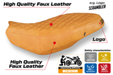 Ducati Scrambler 400 800 1100 2015-2024 Seat Cover Tappezzeria Italia TPZ in Vintage Camel