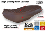 Ducati Scrambler 400 800 1100 2015-2024 Seat Cover Tappezzeria Italia TPZ in Vintage Brown