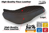 Ducati Scrambler 400 800 1100 2015-2024 Seat Cover Tappezzeria Italia TPZ in Vintage Dark Brown