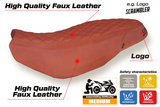Ducati Scrambler 400 800 1100 2015-2024 Funda de asiento Tappezzeria Italia TPZ en Ladrillo Vintage