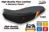 Ducati Scrambler 400 800 1100 2015-2024 Seat Cover TPZ Italia Comfort Blk