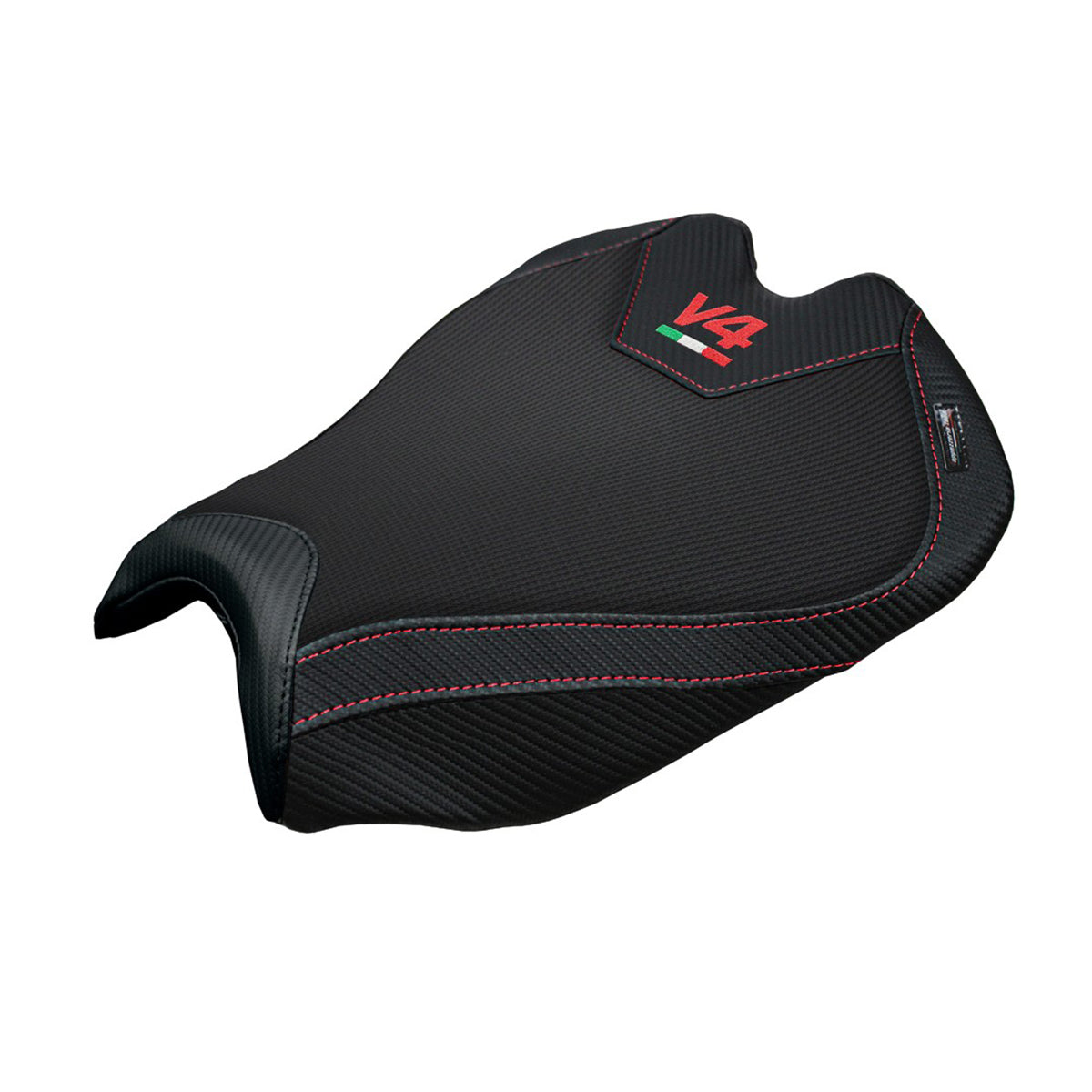 Ducati streetfighter V4 2025-2026 Seat Cover Tappezzeria Italia TPZ Black Logo V4