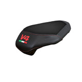 Ducati streetfighter V4 2025-2026 Rear Seat Cover Tappezzeria Italia TPZ Black Logo V4