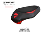 Ducati streetfighter V4 2025 Rear Seat Cover Tappezzeria Italia TPZ Comfort Red Black