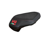 Ducati streetfighter V4 2025-2026 Rear Seat Cover Tappezzeria Italia TPZ Velvet Black Logo V4
