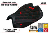 Ducati streetfighter V4 2025-2026 Seat Cover Tappezzeria Italia TPZ Black SE Logo V4
