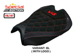 Ducati streetfighter V4 2025-2026 Seat Cover Tappezzeria Italia TPZ Black SE Logo V4