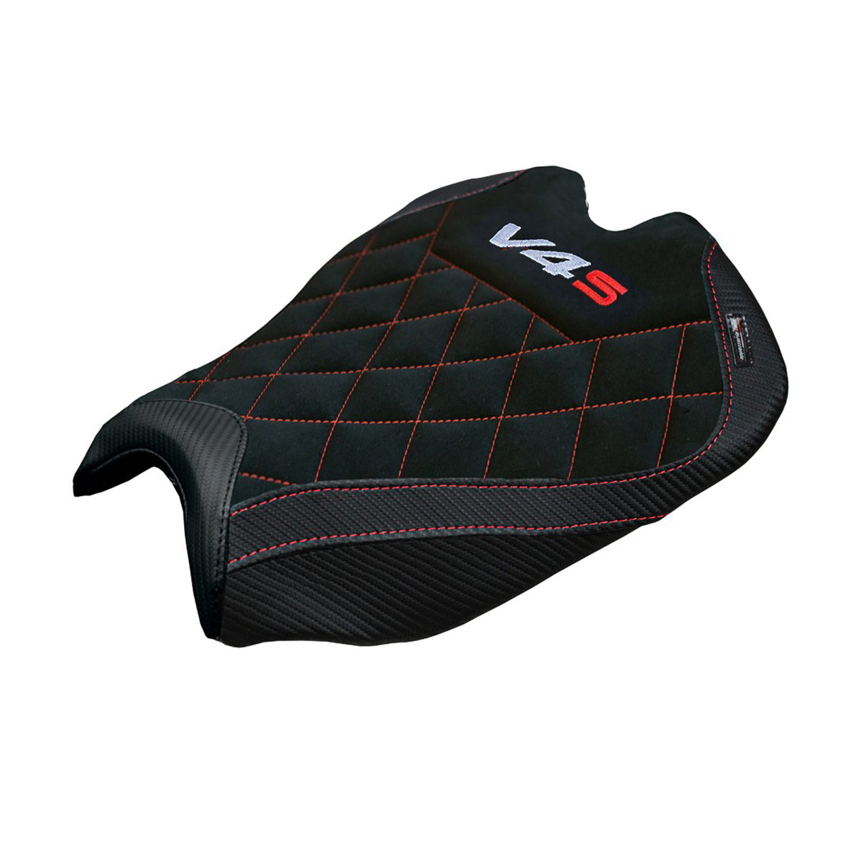 Ducati streetfighter V4 2025-2026 Seat Cover Tappezzeria Italia TPZ Black SE Logo V4S