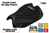Ducati streetfighter V4 2025-2026 Seat Cover Tappezzeria Italia TPZ Black SE Logo V4S