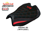 Ducati streetfighter V4 2025-2026 Seat Cover Tappezzeria Italia TPZ Red Black SE Logo V4