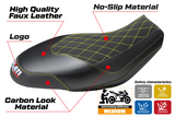 Ducati Scrambler 400 800 1100 2015-2024 Seat Cover TPZ Italia Velvet Yellow