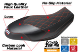 Ducati Scrambler 400 800 1100 2015-2024 Seat Cover TPZ Italia Velvet Red