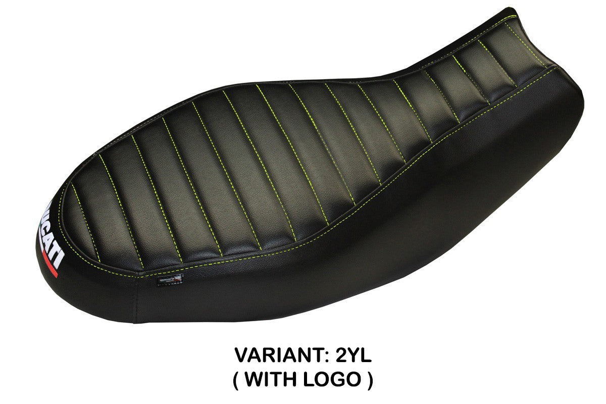 Ducati Scrambler 400 800 1100 2015-2024 Seat Cover TPZ Italia Yellow S
