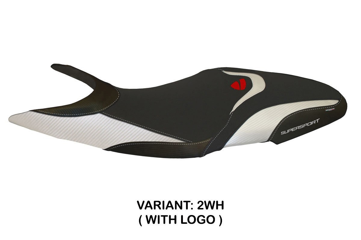 Ducati Super Sport 2017-2024 Seat Cover TPZ Italia White