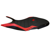 Ducati Super Sport 950S 2017-2024 Seat Cover Tappezzeria Italia TPZ Ultragrip in Red and Black