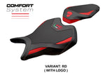Ducati Streetfighter V2 2025 Seat Cover Tappezzeria Italia TPZ Comfort Red Black