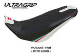 Ducati Desert X Rally 2022-2025 Seat Cover Tappezzeria Italia TPZ Ultragrip in White and Black