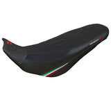 Funda de asiento Tappezzeria Italia TPZ Ultragrip para Ducati Desert X Rally 2022-2025 en negro