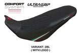 Funda de asiento para Ducati Desert X Rally 2022-2025 Tappezzeria Italia TPZ en Keren Comfort Black