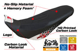 Funda de asiento Ducati Desert X Rally 2022-2025 Tappezzeria Italia TPZ Comfort en blanco especial