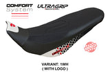 Funda de asiento Ducati Desert X Rally 2022-2025 Tappezzeria Italia TPZ Comfort en blanco especial