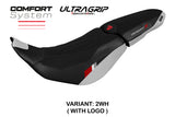Ducati Desert X 2022-2025 Seat Cover Tappezzeria Italia TPZ in Thar Comfort Ultragrip White