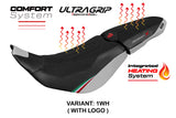 Ducati Desert X 2022-2025 Seat Cover Tappezzeria Italia TPZ Heated Ultragrip Comfort White