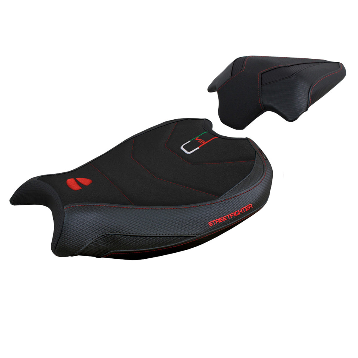Ducati Streetfighter V2 2022-2024 Seat Cover Tappezzeria Italia TPZ Ultragrip in Black