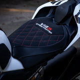 Ducati Streetfighter V4 S 2020-2024 Seat Cover Tappezzeria Italia TPZ in Velvet Black Diamond