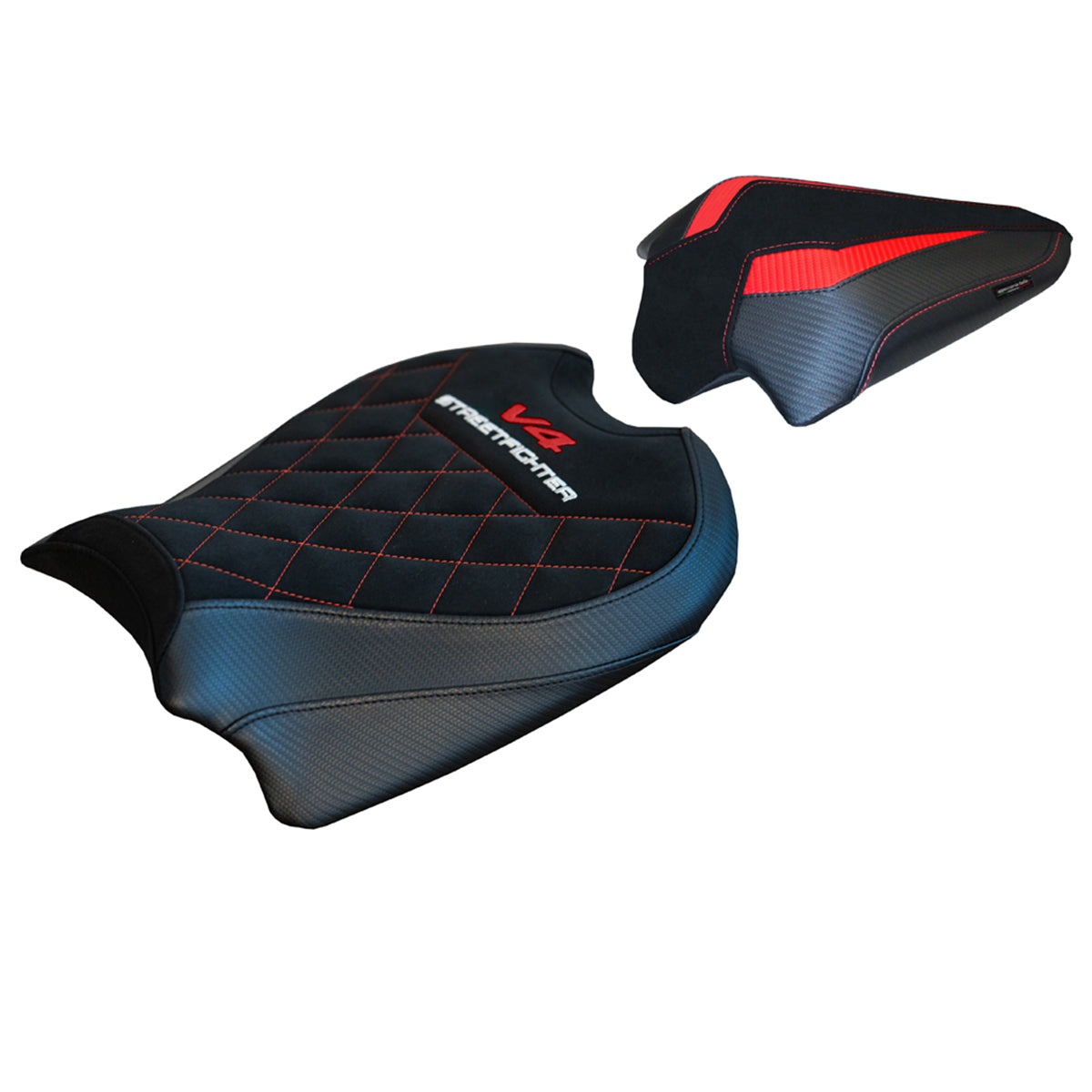 Ducati Streetfighter V4 2020-2024 Seat Cover Tappezzeria Italia TPZ in Velvet Black Diamond