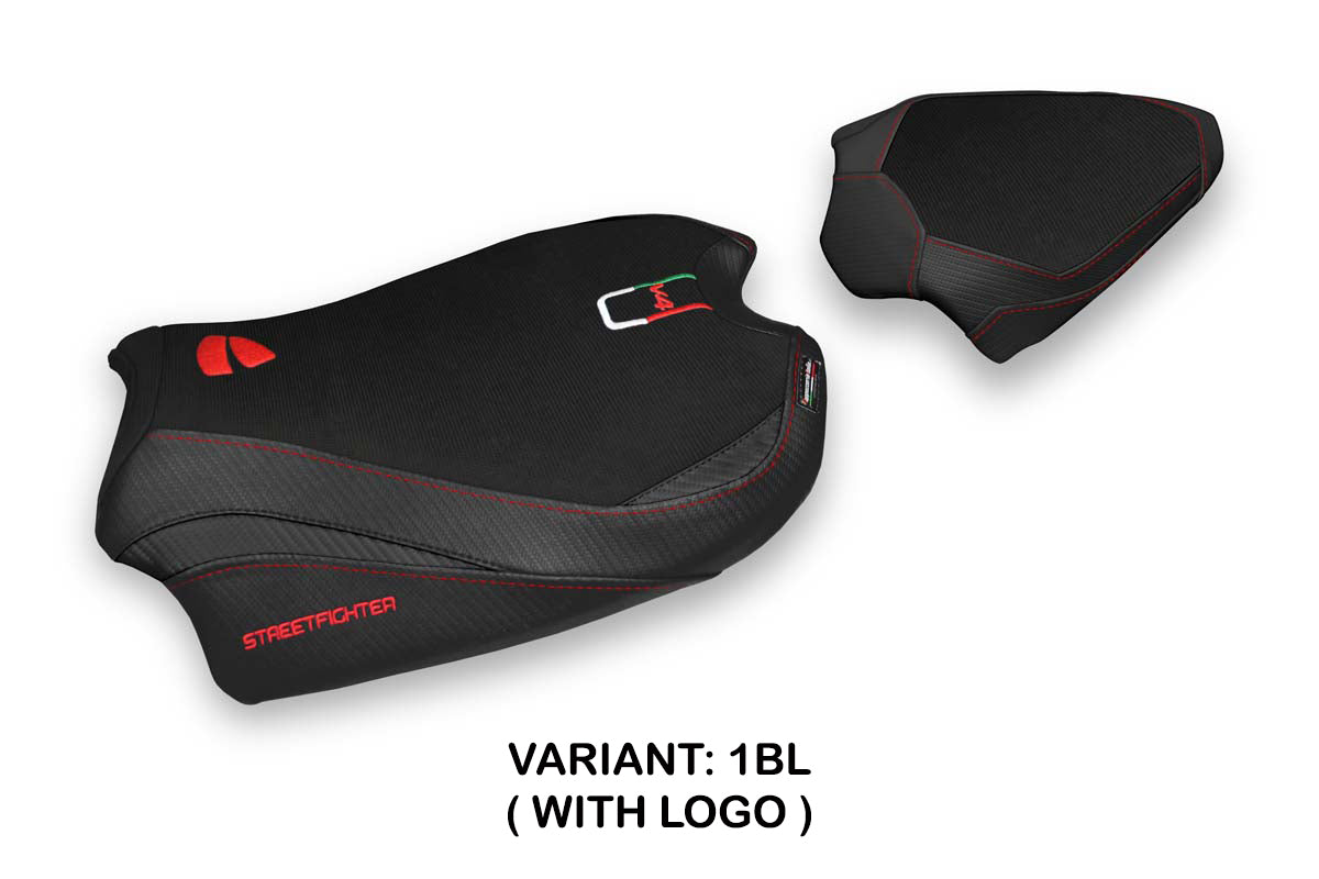 Ducati Streetfighter V4 2020-2024 Seat Cover Tappezzeria Italia TPZ in Black