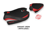 Ducati Streetfighter V4 2020-2024 Seat Cover Tappezzeria Italia TPZ in Red, White and Black