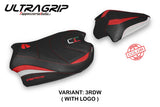 Ducati Streetfighter V4 2020-2024 Seat Cover Tappezzeria Italia TPZ Ultragrip in Red, White and Black