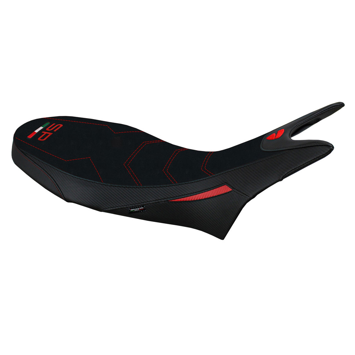 Ducati Hypermotard 950 2019-2024 Seat Cover Tappezzeria Suede Comfort Black SP