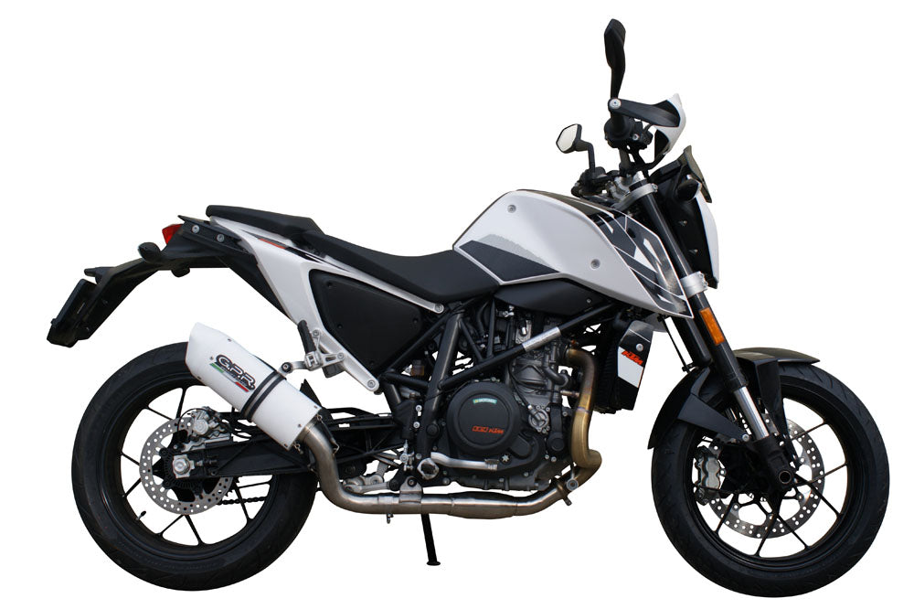 KTM Duke 690 2017-2020 Exhaust GPR Slip-on Albus Evo4