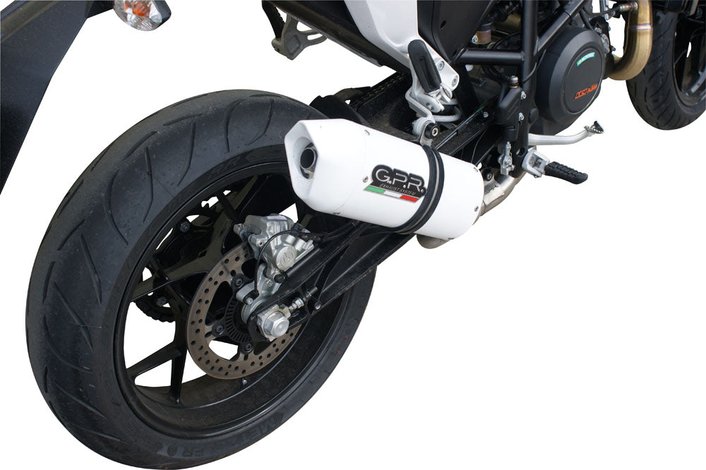 KTM Duke 690 2017-2020 Exhaust GPR Slip-on Albus Evo4