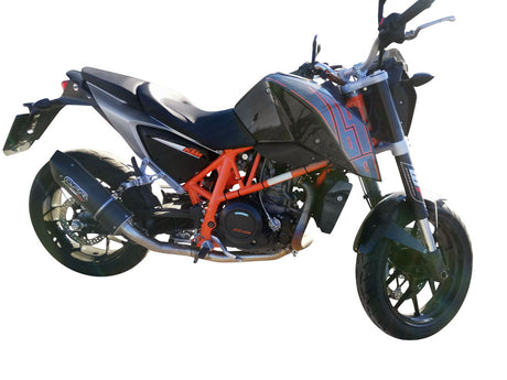 KTM Duke 690 2012-2016  Exhaust GPR Slip-on Furore Evo4 Nero