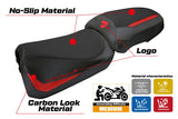 Funda Asiento Ducati Multistrada V2 2025 Tappezzeria Italia TPZ Rojo Negro