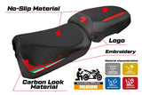 Ducati Multistrada V2 2025-2026 Seat Cover Tappezzeria Red Italian Flag Black