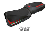 Ducati Multistrada V2 2025-2026 Seat Cover Tappezzeria Red Italian Flag Black