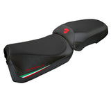 Funda Asiento Ducati Multistrada V2 2025 Tappezzeria Italia TPZn Bandera Negro
