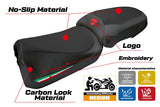 Funda Asiento Ducati Multistrada V2 2025 Tappezzeria Italia TPZn Bandera Negro