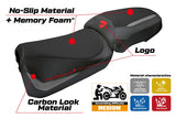 Ducati Multistrada V2 2025-2026 Seat Cover Tappezzeria Italia TPZ heating Comfort Grey Black